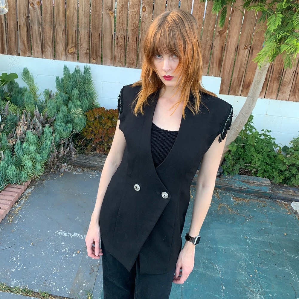 Reborn Process NYC sleeveless jacket